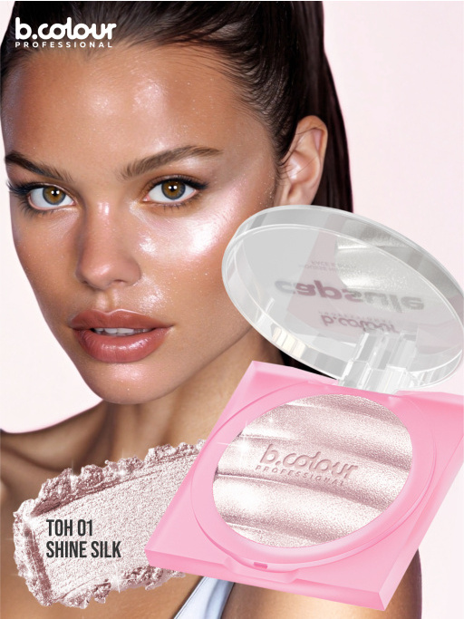 Хайлайтер для лица и тела / 01 SHINE SILK, B.COLOUR PROFESSIONAL CAPSULE