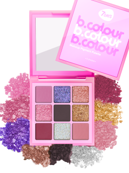 Тени для век матовые блестящие, палетка 02 MIDSUMMER FAIRYTALE