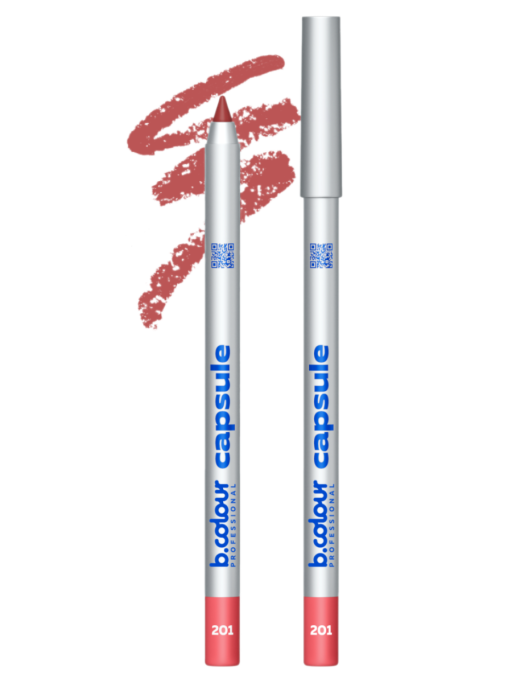 Карандаш для губ стойкий / 201, B.COLOUR PROFESSIONAL CAPSULE
