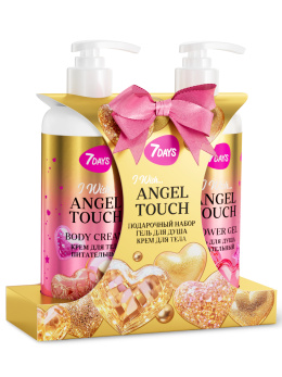 Набор косметики для ухода, гель для душа и крем для тела ANGEL TOUCH