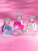 Духи сладкие мерцающие набор 3 шт. по 50ml
