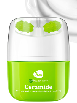 Крем для лица Увлажнение  Восстановление с 3D массажером CERAMIDE