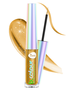 Подводка для глаз жидкая с эффектом металлик / 07 GOLD