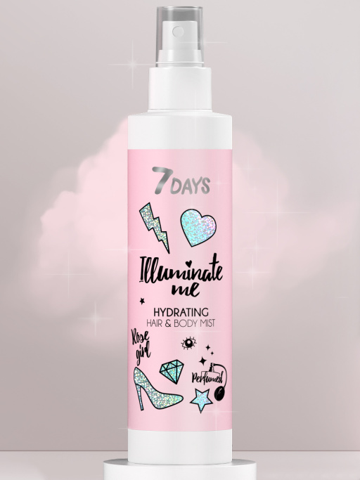 Мист для волос и тела увлажняющий Rose girl