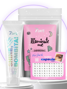 Подарочный набор косметики для ухода Diamond Box, SHINE, BOMBITA!