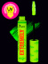 Светящаяся тушь для волос UVglow Neon / 602 Inspire vogue