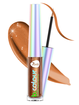 Подводка для глаз жидкая с эффектом металлик / 04 COOPER