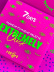 Палетка пигментов для макияжа UVglow Neon / 501 Pink punk