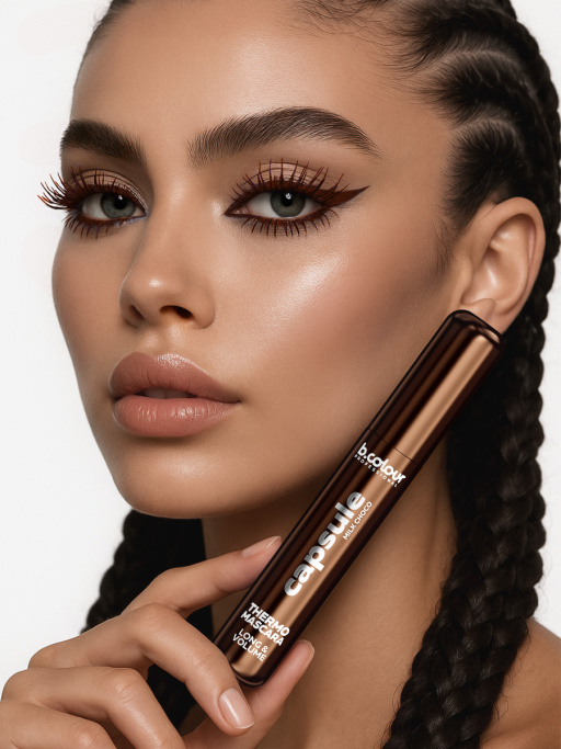 Тушь для ресниц, термотушь, объем и удлинение / MILK CHOCO, B.COLOUR PROFESSIONAL