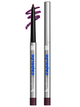 Карандаш для глаз каял гелевый / 07 Naughty plum, B.COLOUR PROFESSIONAL CAPSULE