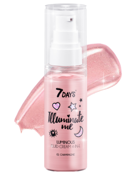 Праймер для лица 4-в-1 крем-флюид Rose girl