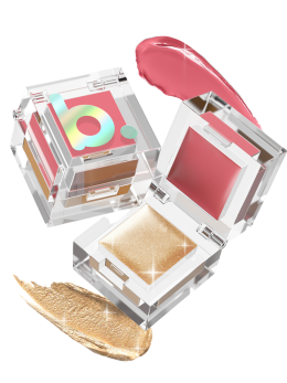 Бальзам для губ, румяна, хайлайтер для лица 3в1 / 01 GREATEST GIFT