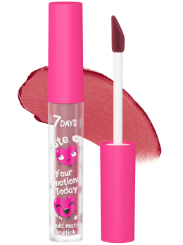 Помада для губ жидкая матовая Cute / 107 Nude Pink