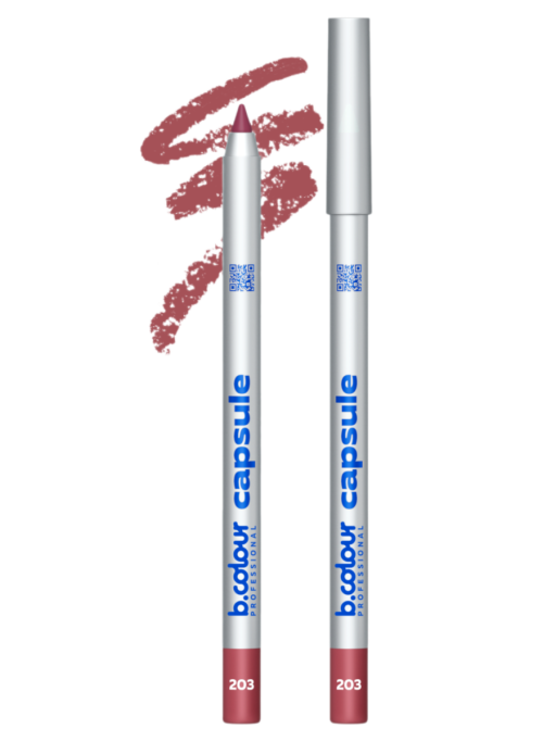Карандаш для губ стойкий / 203, B.COLOUR PROFESSIONAL CAPSULE
