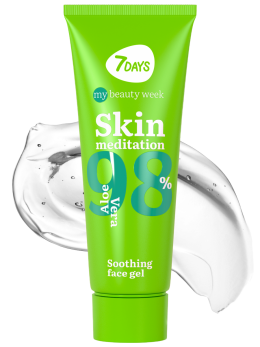 Алоэ гель увлажняющий для лица и тела SKIN MEDITATION