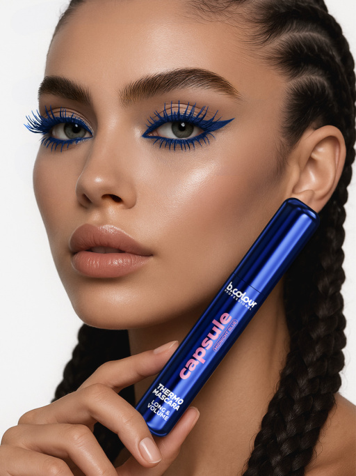 Тушь для ресниц, термотушь, объем и удлинение / MIDNIGHT BLUE, B.COLOUR PROFESSIONAL