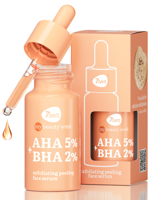 Сыворотка для лица с кислотами AHA+BHA