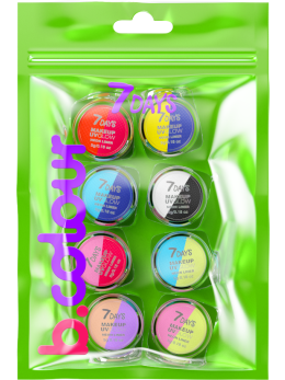 Набор графических лайнеров для макияжа UVglow Neon Pastel / 10 B.MATCH