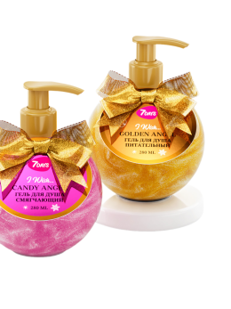 Гель для душа женский 7DAYS, набор 2 шт