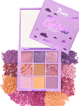 Палетка пигментов для макияжа Pastel / 101 Purple Sky