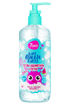 Детский шампунь гель для душа и пена 400ML
