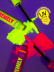 Светящаяся тушь для волос UVglow Neon / 602 Inspire vogue