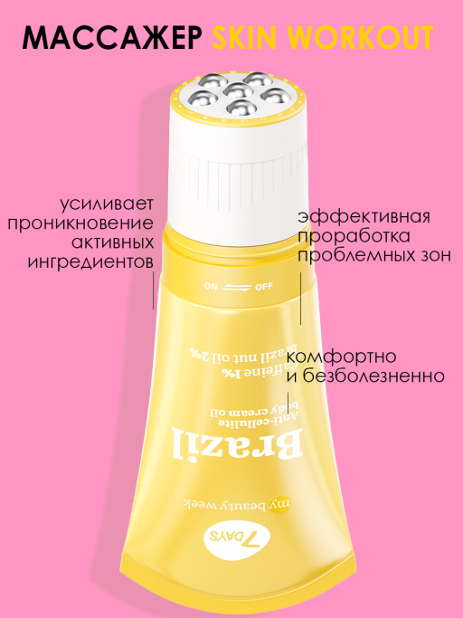 Антицеллюлитное масло для тела BRAZIL 130ML