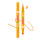 Подводка для лица и тела + штамп 2в1 светящаяся UVglow / 03 FIRE MOON