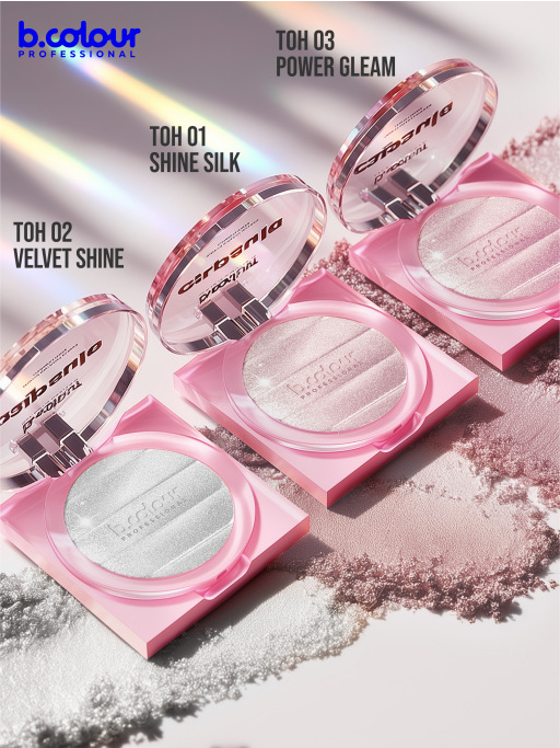 Хайлайтер для лица и тела / 03 POWER GLEAM, B.COLOUR PROFESSIONAL CAPSULE