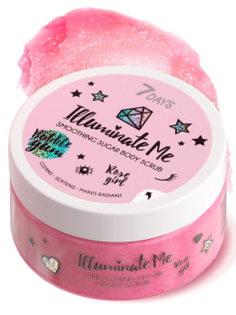 Смягчающий сахарный скраб для тела Rose girl