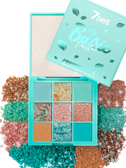 Палетка пигментов для макияжа пастель / 102 Peppermint twist