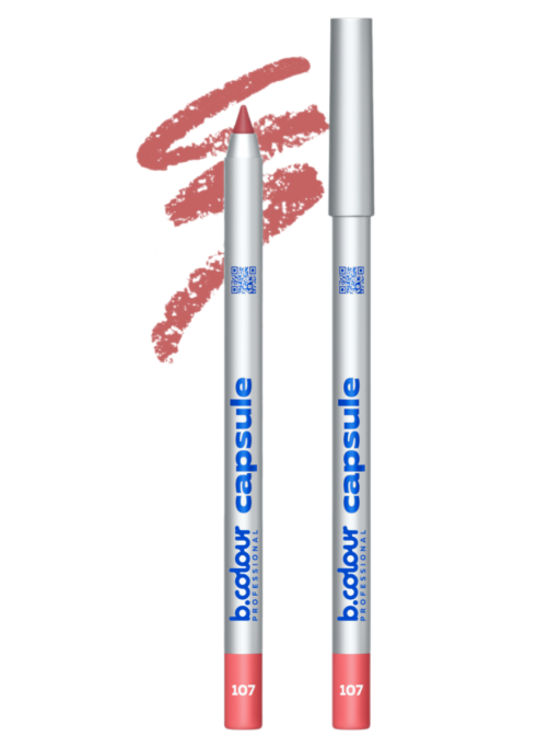 Карандаш для губ стойкий / 107, B.COLOUR PROFESSIONAL CAPSULE